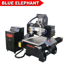 Mini Table Top CNC Router 6090 Small Size CNC Router with Water Tank for Aluminum Profiled